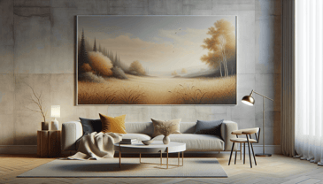 Wallpaper in photorealistic style for home renovation site